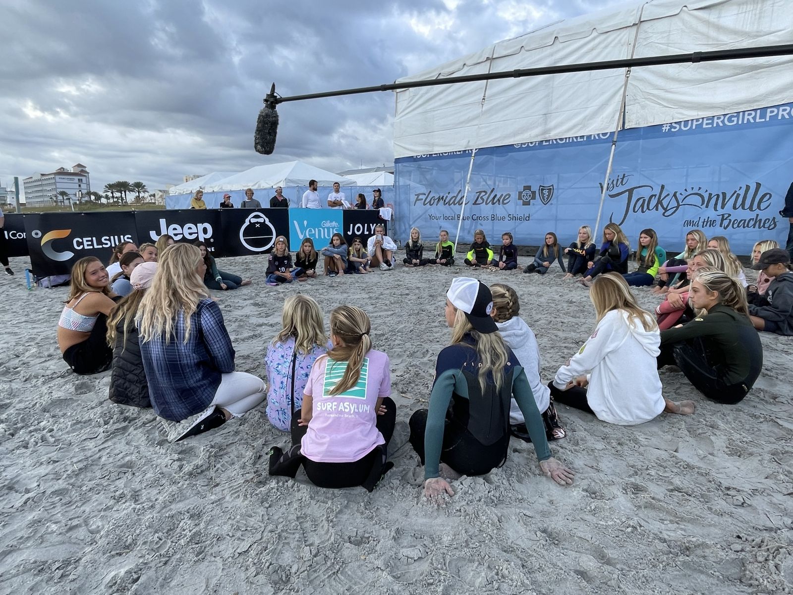 Super Girl Surf Pro in Jacksonville Beach features music, world champ