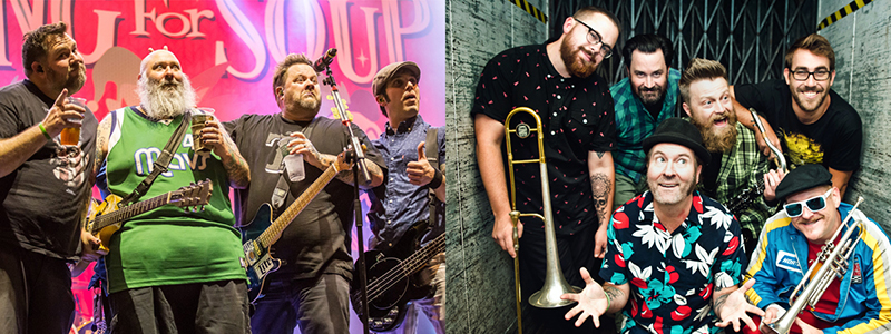 Bowling For Soup & Reel Big Fish Come to St. Augustine