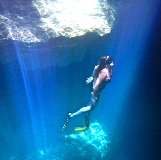 We Went Snorkeling in a Cave: A Review of Devil's Den - Orlando Family Fun  Magazine
